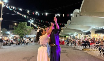 La Pea en el Polo Cultural Sur hizo vibrar a Villa Gesell